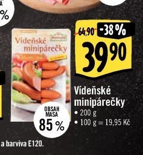 Vídeňské minipárečky