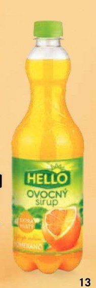 Hello sirup extra hustý