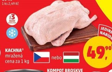 Kachna mražená