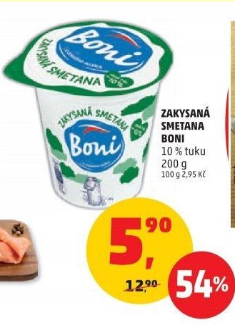Zakysaná smetana Boni