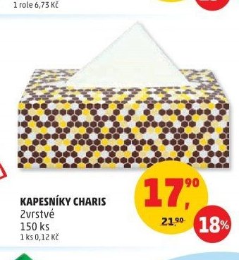 Kapesníky Charis
