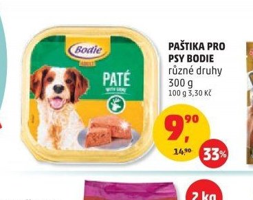 Paštika pro psy Bodie