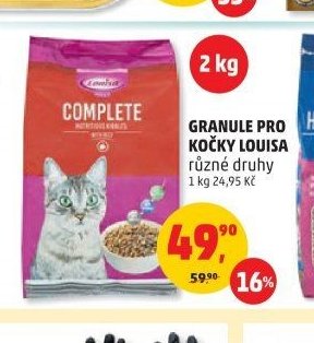 Granule pro kočky Louisa
