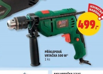 Příklepová vrtačka 500 W