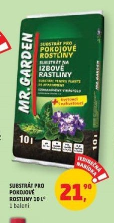 Mr. Garden substrát pro pokojové rostliny