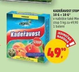 Agro kadeřavost stop