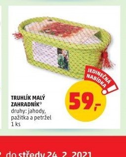 Truhlík malý zahradník