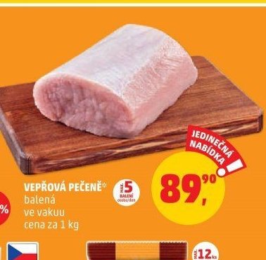 Vepřová pečeně 1 kg