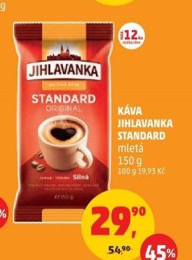 Káva Jihlavanka Standard 150 g