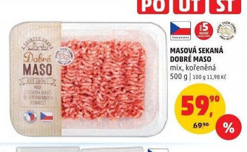 MASOVÁ SEKANÁ DOBRÉ MASO