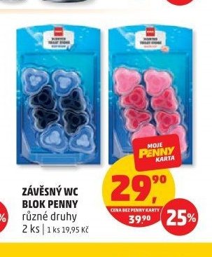 Závěsný WC blok Penny