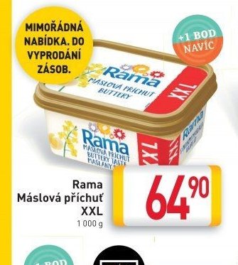 Rama Máslová příchuť XXL