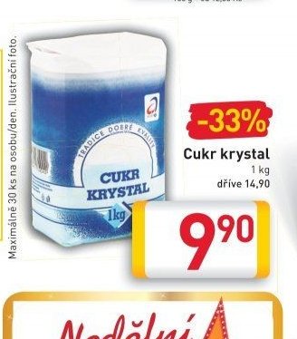 Cukr krystal