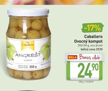 Caballero Ovocný kompot