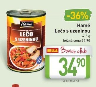 Hamé Lečo s uzeninou
