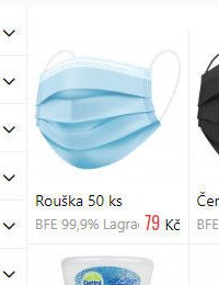 Rouška 50 ks