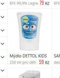 Mýdlo DETTOL KIDS
