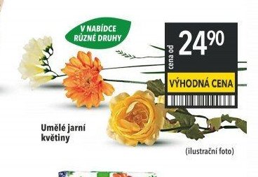Umělé jarní květiny
