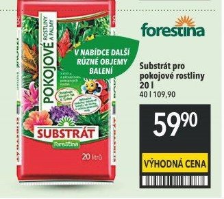 Substrát pro pokojové rostliny 20 l