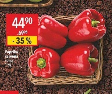 Paprika červená volná 1 kg