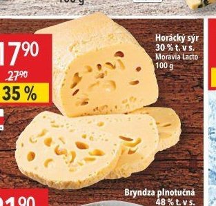 Horácký sýr 30 % t. v s. Moravia Lacto