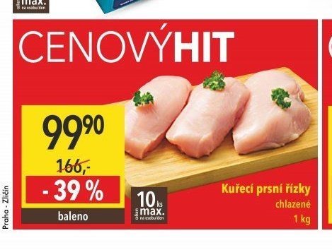 Kuřecí prsní řízky