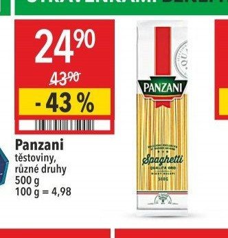 Panzani těstoviny