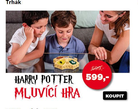 Harry Potter mluvící hra