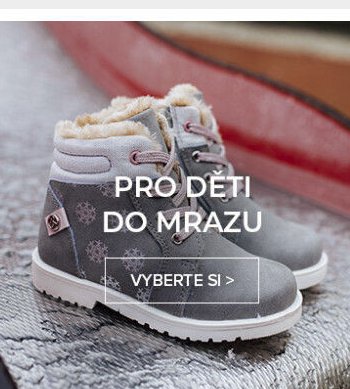 Dětské zimní boty