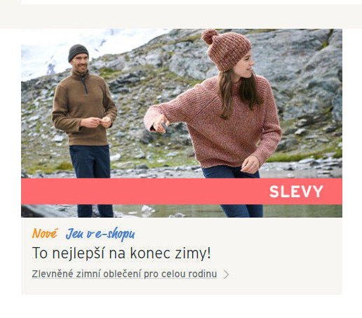 To nejlepší na konec zimy! Zlevněné zimní oblečení pro celou rodinu