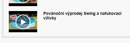 Povánoční výprodej Swing a nafukovací vířivky - Mountfield akcniletaky.com