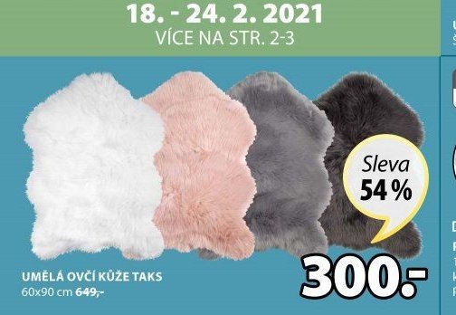 UMĚLÁ OVČÍ KŮŽE TAKS - Jysk akcniletaky.com