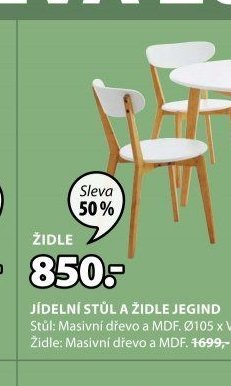Židle Jegind - Jysk akcniletaky.com
