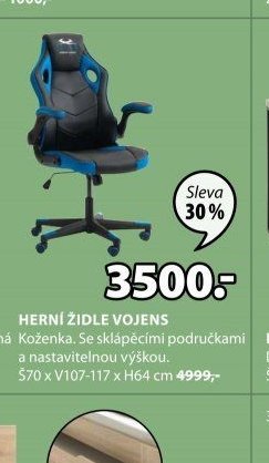 Herní židle Vojens - Jysk akcniletaky.com