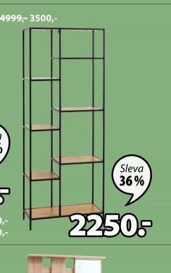 Regály Trappedal (7 polic) - Jysk akcniletaky.com