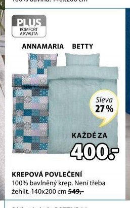 Krepová povlečení - Jysk akcniletaky.com