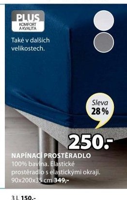 Napínací prostěradlo - Jysk akcniletaky.com