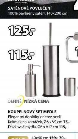 Koupelnový set MEDLE - Jysk akcniletaky.com