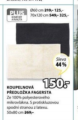 Předložka FAGERSTA - Jysk akcniletaky.com