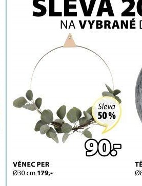 Věnec Per - Jysk akcniletaky.com
