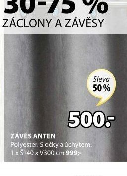Závěs Anten - Jysk akcniletaky.com