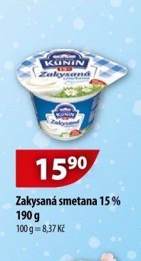 Zakysaná smetana 15% 190 g