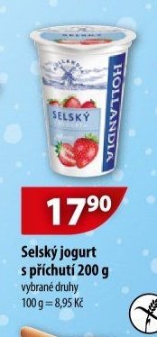 Selský jogurt s příchutí 200 g