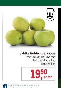 Jablka Golden Delicious