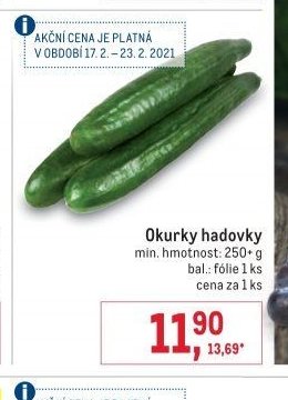 Okurky hadovky