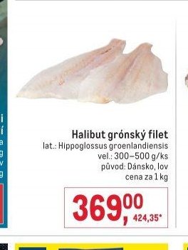 Halibut grónský filet