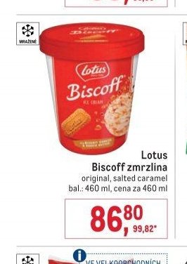 Lotus Biscoff zmrzlina