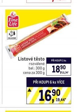 Listové těsto
