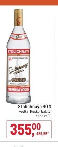 Stolichnaya 40%