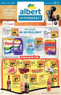 akční leták Albert 24.2.2021-2.3.2021